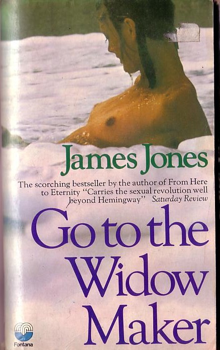 James Jones  GO TO THE WIDOW MAKER front book cover image