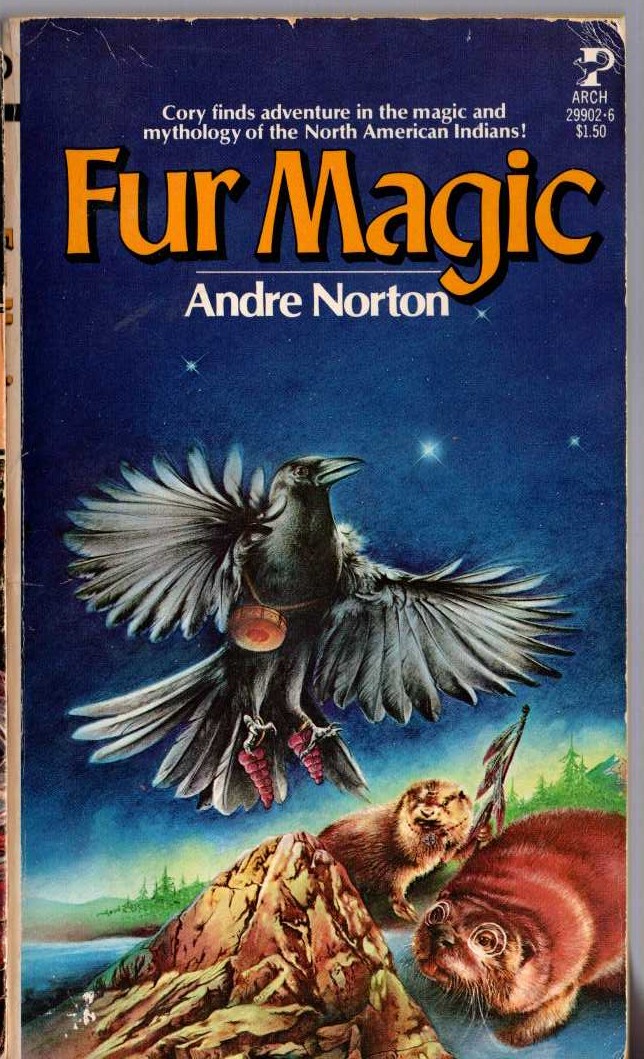 Andre Norton  FUR MAGIC front book cover image