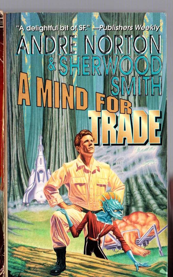 Andre Norton  A MIND FOR TRADE front book cover image