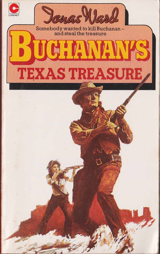 Jonas Ward  BUCHANAN'S TEXAS TREASURE front book cover image