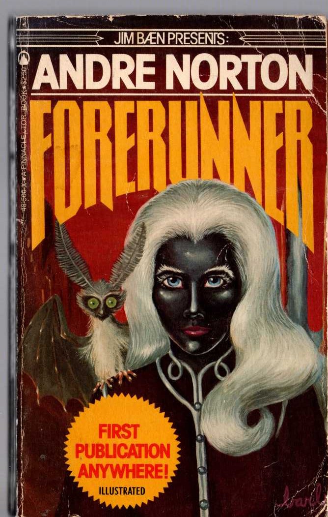 Andre Norton  FORERUNNER front book cover image