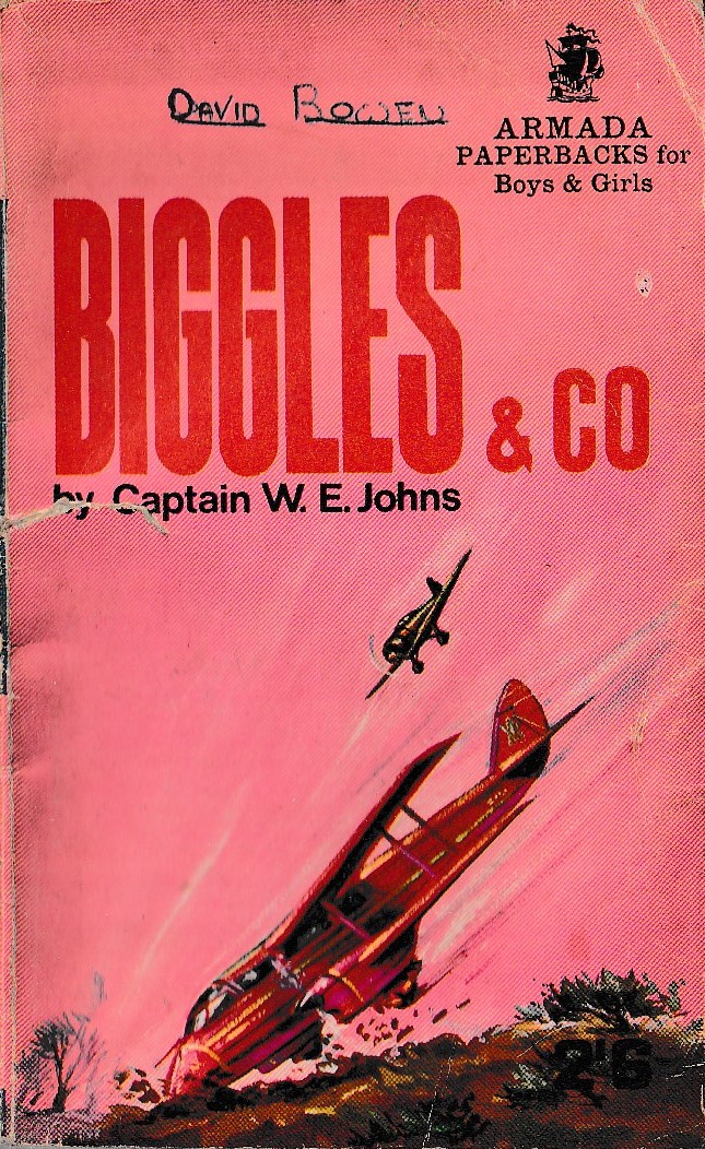 Captain W.E. Johns  BIGGLES & CO. front book cover image