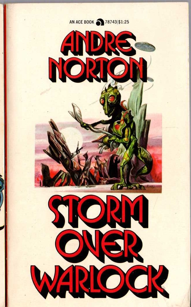 Andre Norton  STORM OVER WARLOCK front book cover image