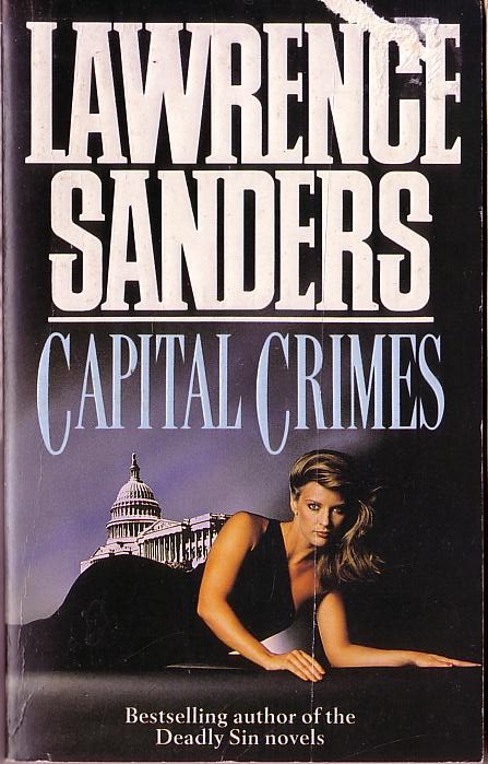 Lawrence Sanders  CAPITAL CRIMES front book cover image