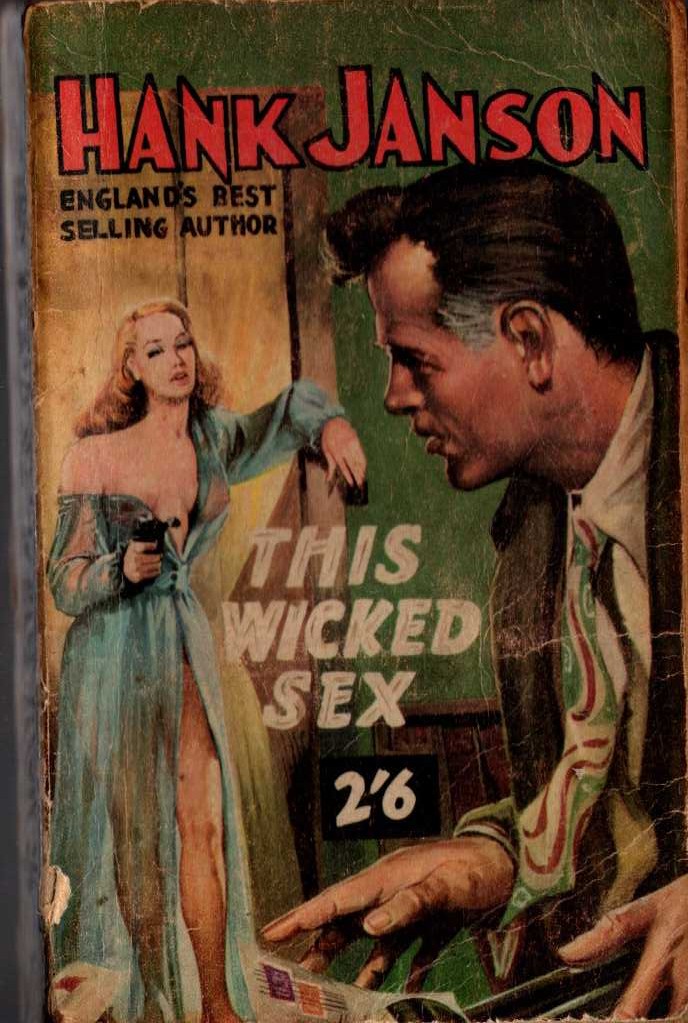 Hank Janson  THIS WICKED SEX front book cover image