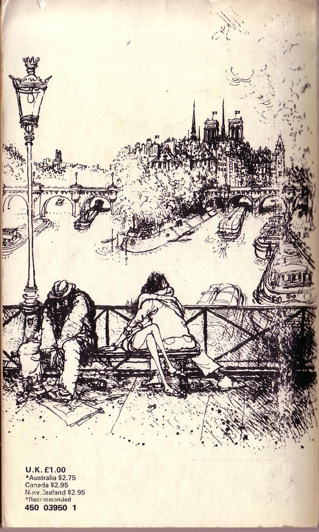 (Shaw, Irwin & Ronald Searle) PARIS! PARIS! magnified rear book cover image