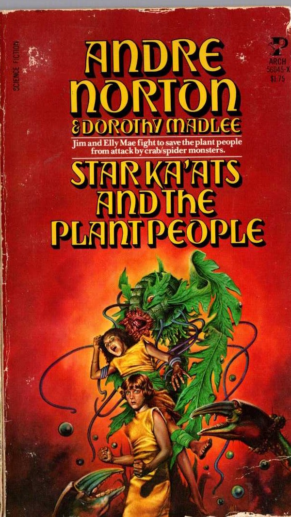 Andre Norton  STAR KA'ATS AND THE PLANT PEOPLE (Juvenile) front book cover image