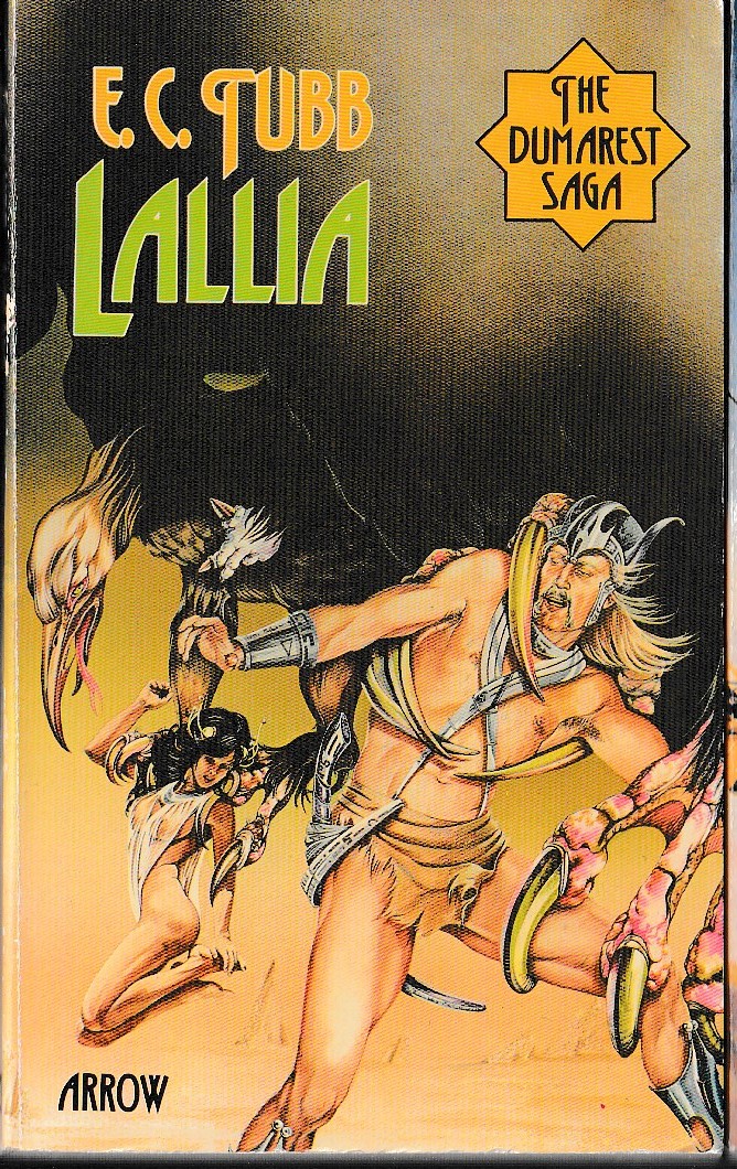 E.C. Tubb  LALLIA front book cover image
