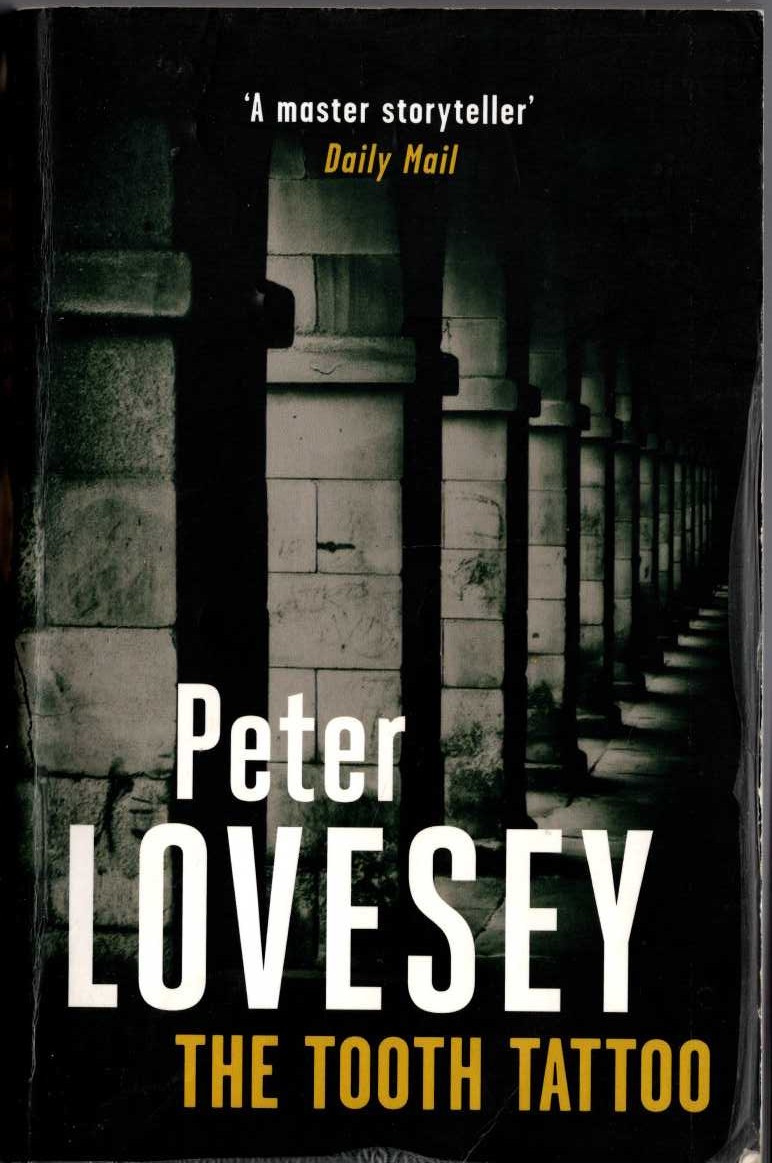 Peter Lovesey  THE TOOTH TATTOO front book cover image