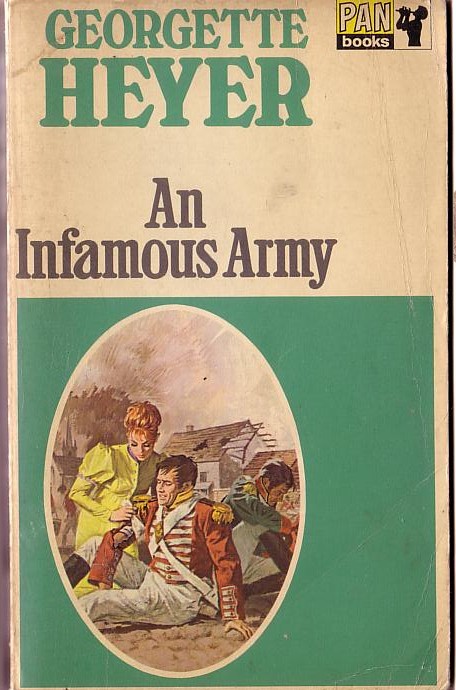 Georgette Heyer  AN INFAMOUS ARMY front book cover image
