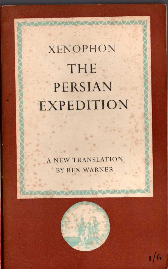 Xenophon   THE PERSIAN EXPEDITION front book cover image