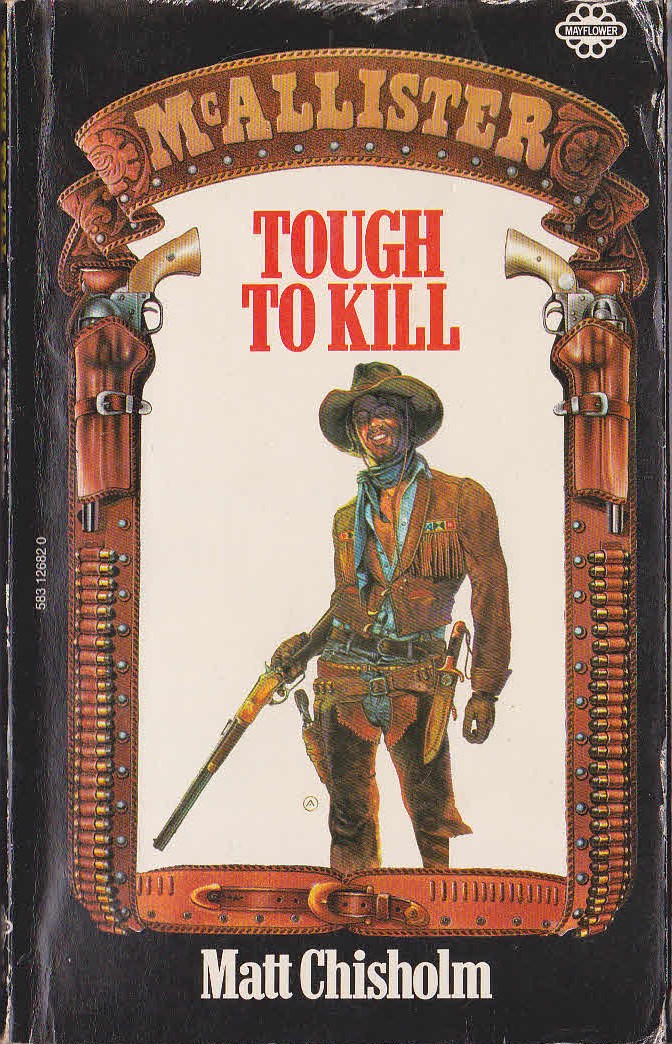 Matt Chisholm  TOUGH TO KILL [McALLISTER] front book cover image