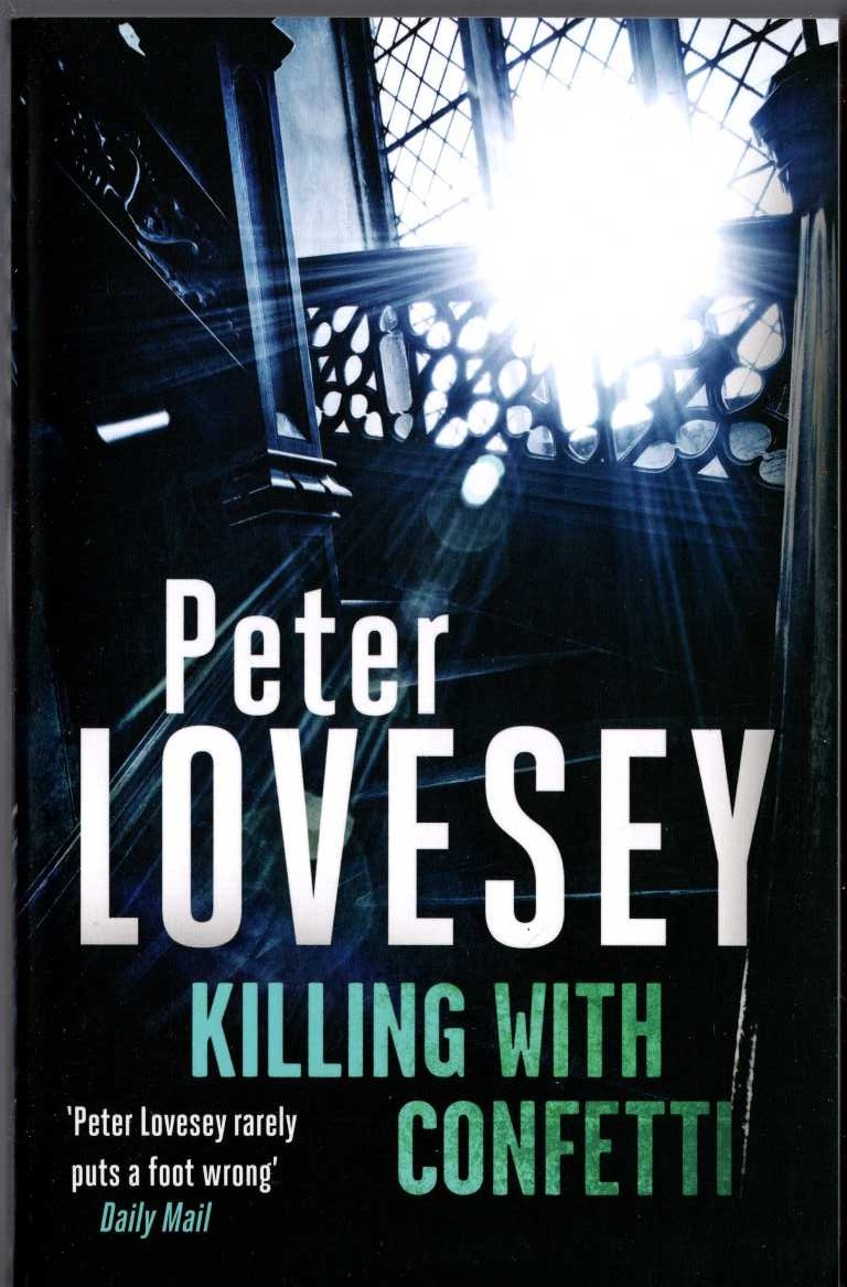 Peter Lovesey  KILLING WITH CONFETTI front book cover image