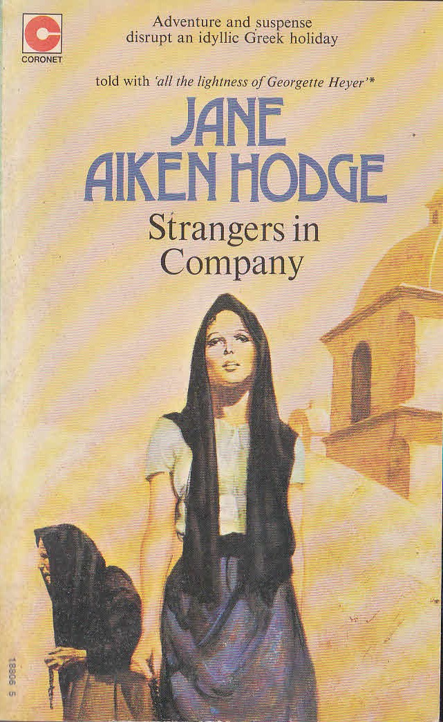 Jane Aiken Hodge  STRANGERS IN COMPANY front book cover image