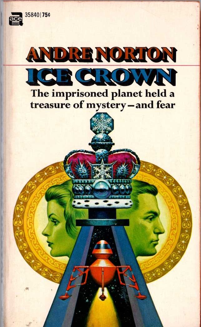 Andre Norton  ICE CROWN front book cover image