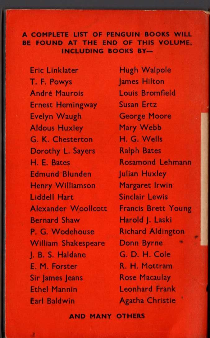 Leonhard Frank  CARL & ANNA with IN THE LAST COACH magnified rear book cover image