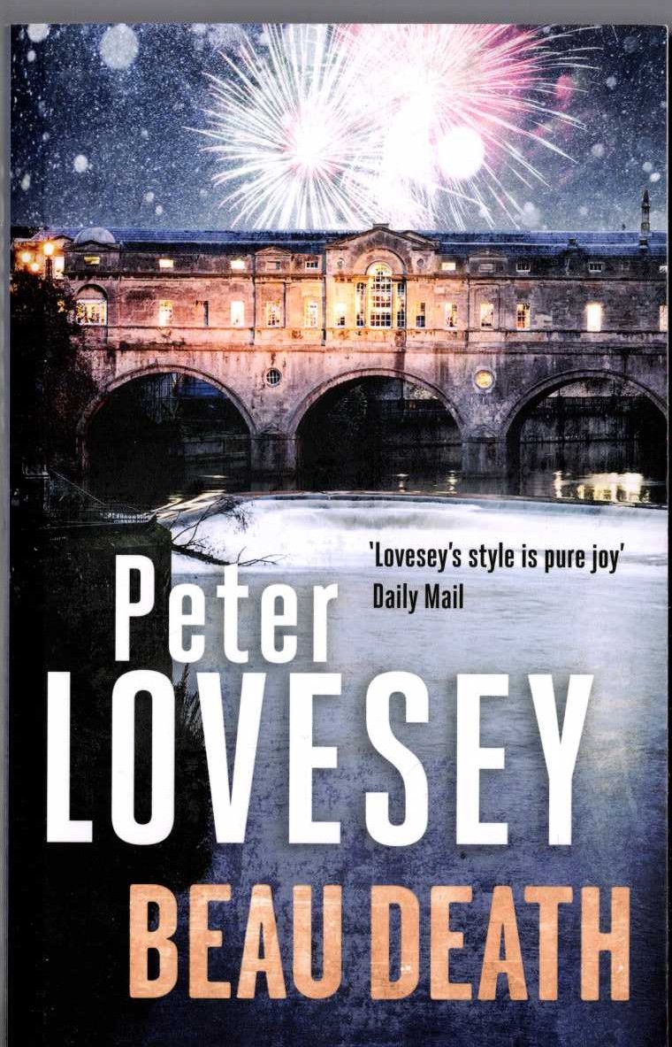 Peter Lovesey  BEAU DEATH front book cover image