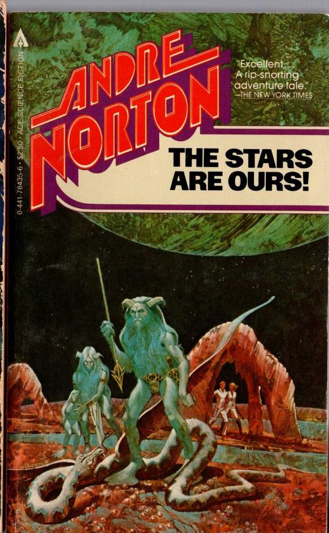 Andre Norton  THE STARS ARE OURS! front book cover image