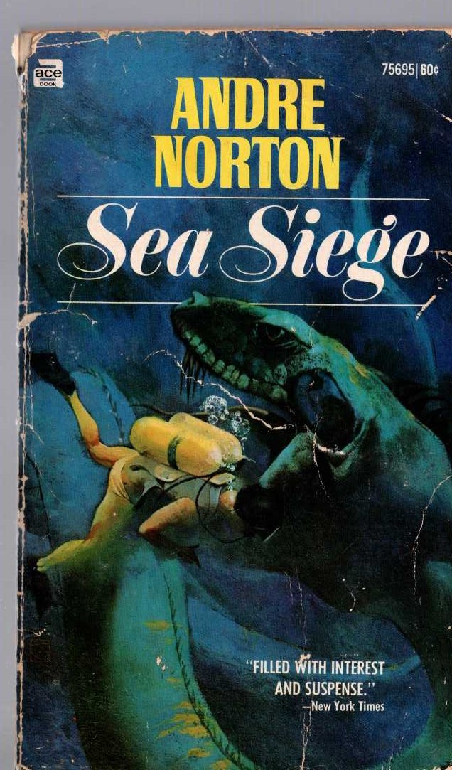 Andre Norton  SEA SIEGE front book cover image