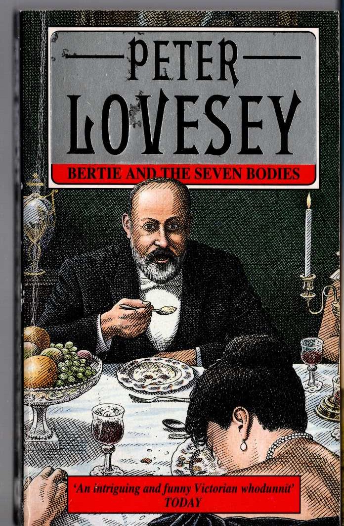 Peter Lovesey  BERTIE AND THE SEVEN BODIES front book cover image