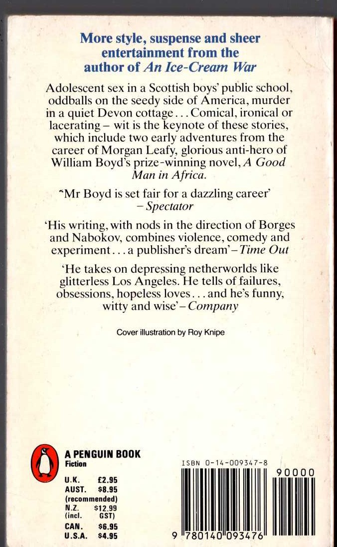 William Boyd  ON THE YANKEE STATION magnified rear book cover image