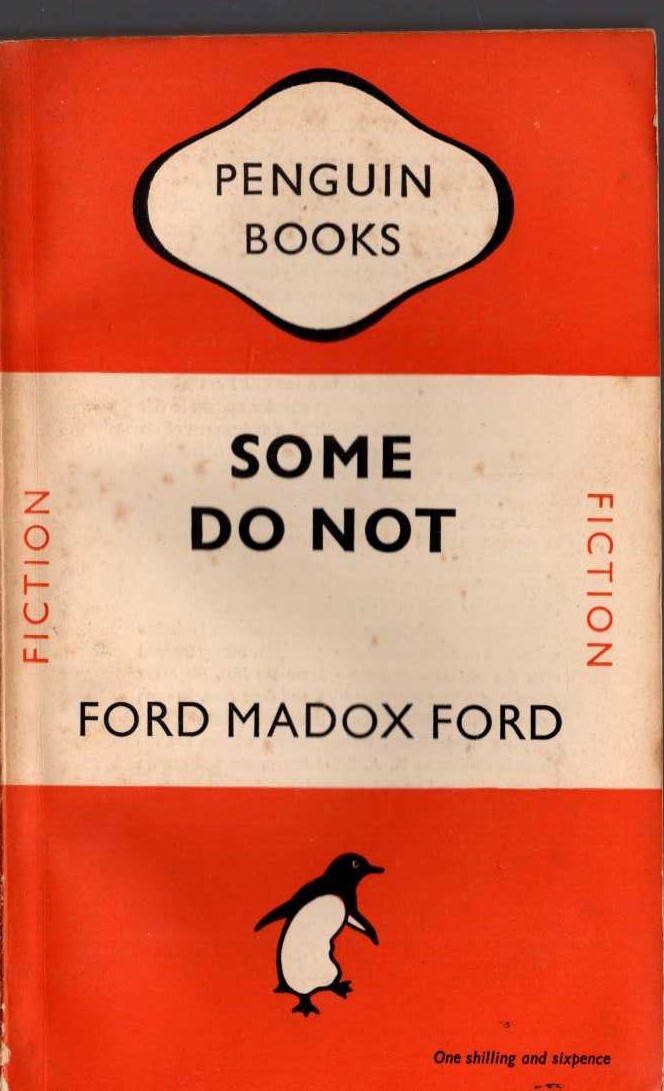 Ford Madox Ford  SOME DO NOT front book cover image