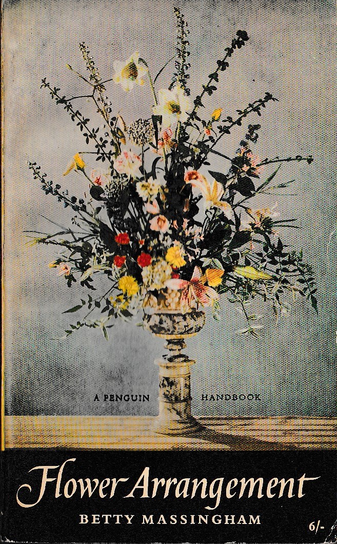 Betty Massingham  FLOWER ARRANGEMENT front book cover image