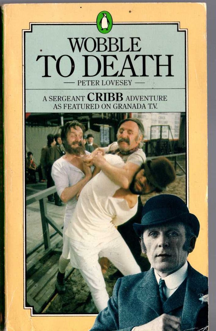 Peter Lovesey  WOBBLE TO DEATH (Granada TV) front book cover image