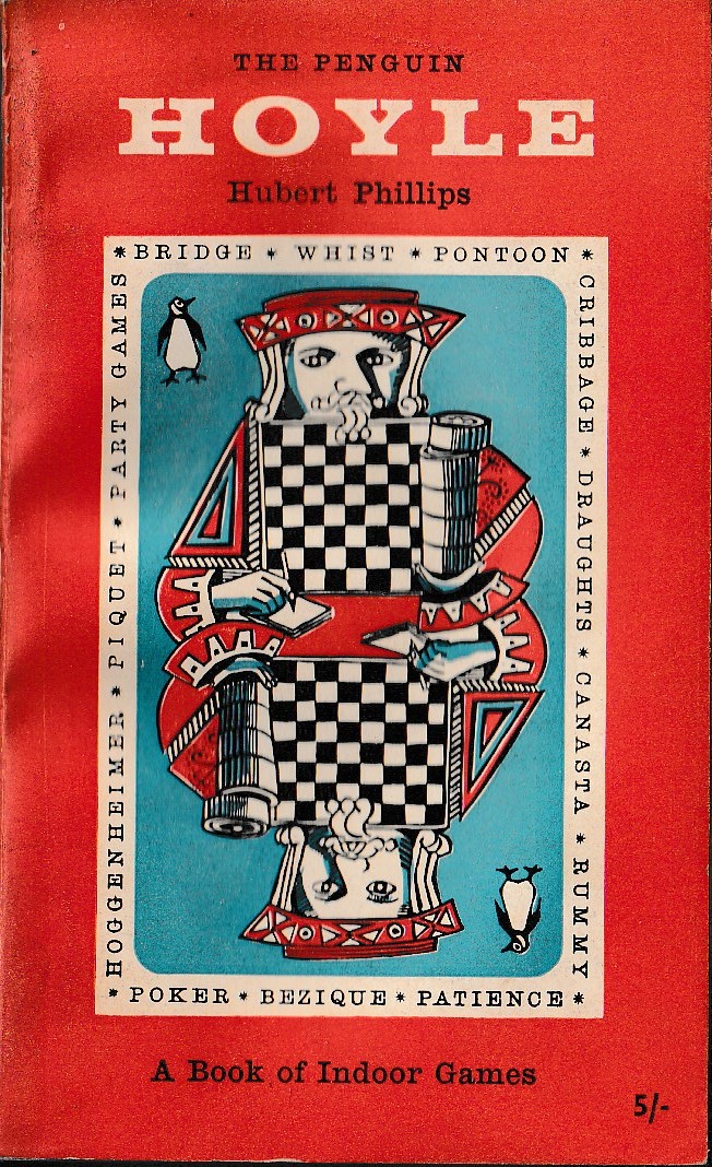 Hubert Phillips  THE PENGUIN HOYLE. A Book of Indoor Games front book cover image