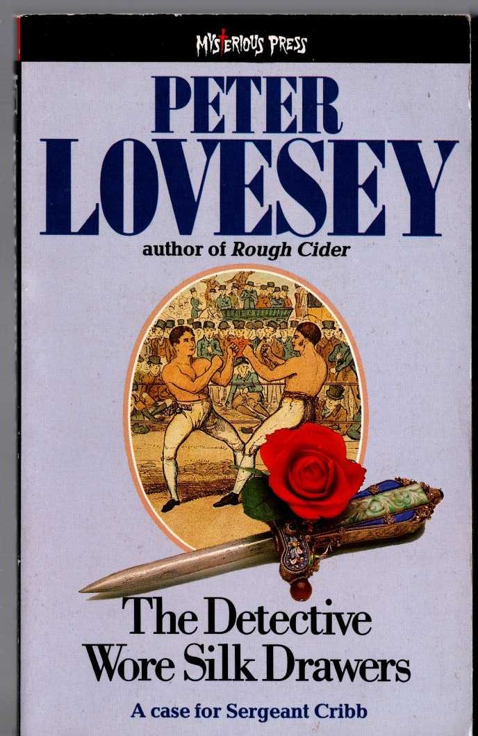 Peter Lovesey  THE DETECTIVE WORE SILK DRAWERS front book cover image