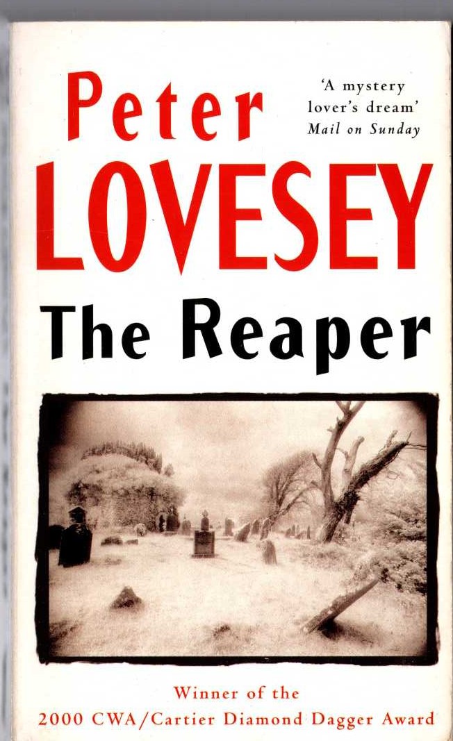 Peter Lovesey  THE REAPER front book cover image