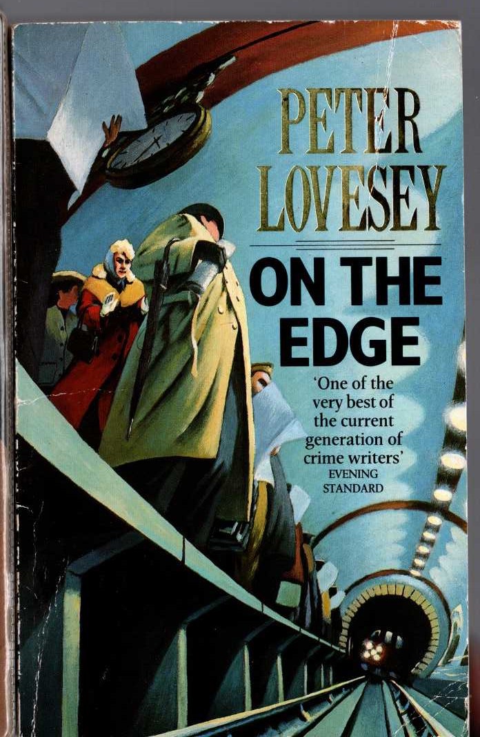 Peter Lovesey  ON THE EDGE front book cover image
