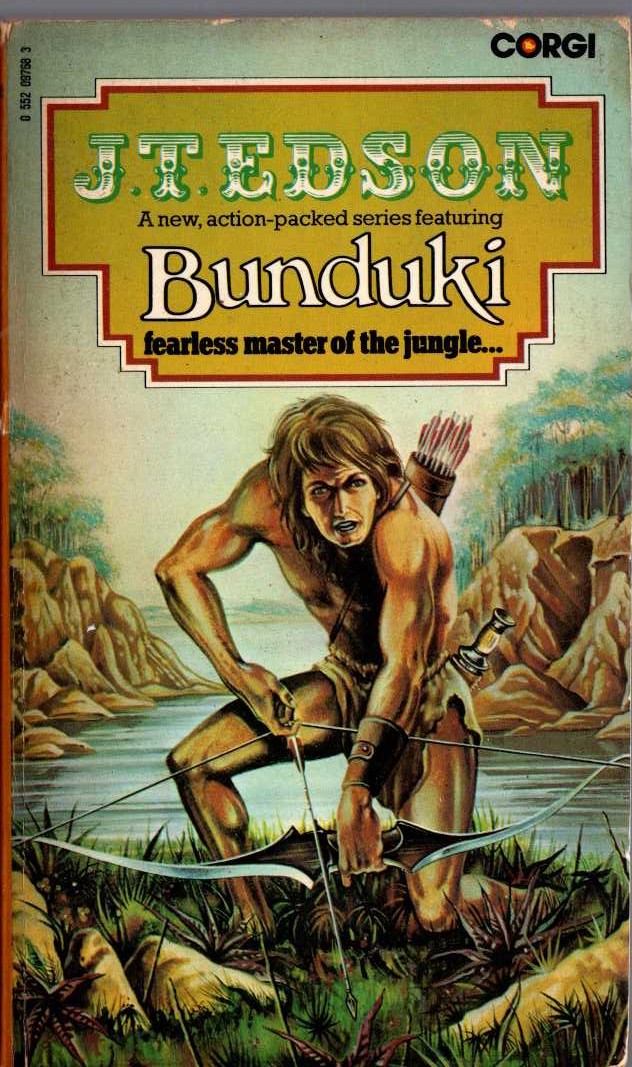 J.T. Edson  BUNDUKI front book cover image