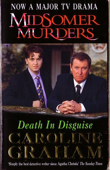 Caroline Graham  MIDSOMER MURDERS: DEATH IN DISGUISE (John Nettles) front book cover image