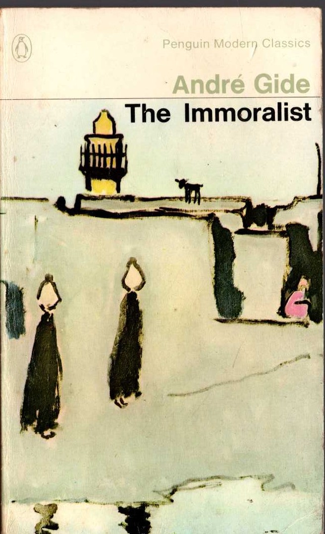 Andre Gide  THE IMMORALIST front book cover image
