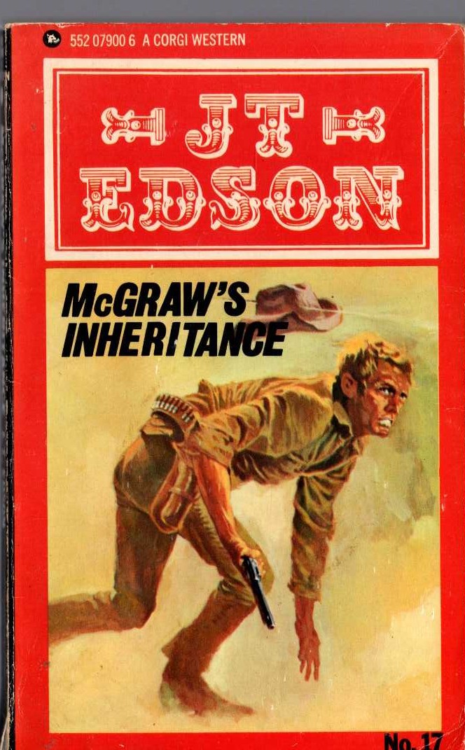 J.T. Edson  McGRAW'S INHERITANCE front book cover image
