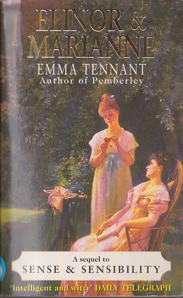 Emma Tennant  ELINOR & MARIANNE front book cover image