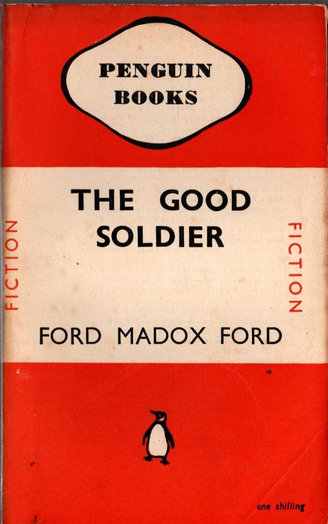 Ford Madox Ford  THE GOOD SOLDIER front book cover image