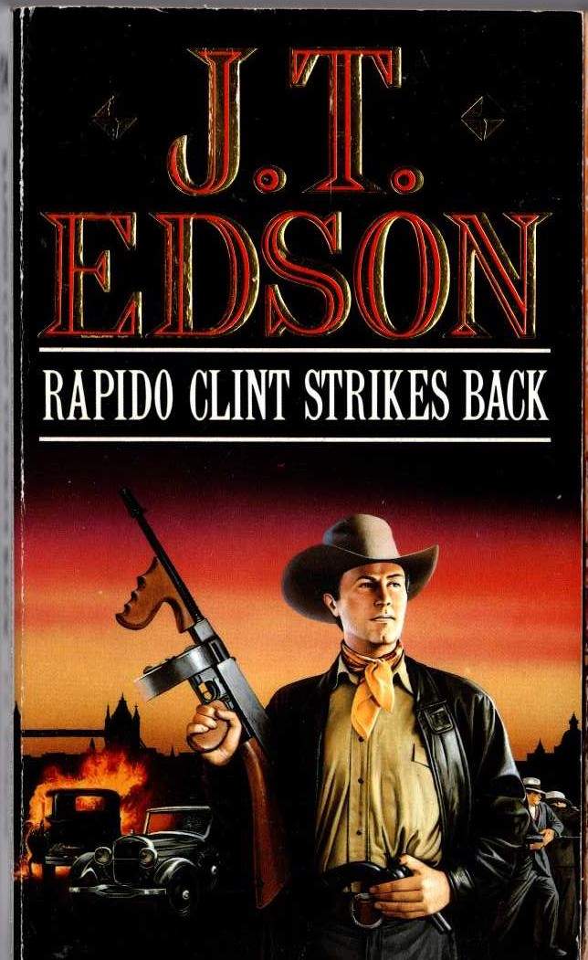 J.T. Edson  RAPIDO CLINT STRIKES BACK front book cover image