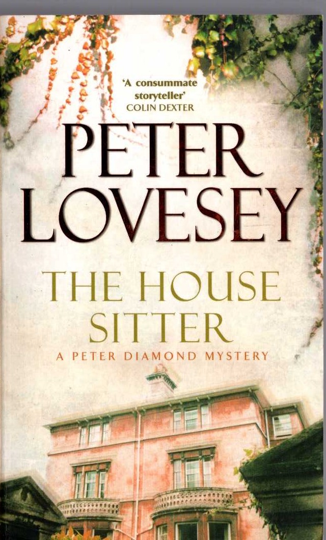 Peter Lovesey  THE HOUSE SITTER front book cover image