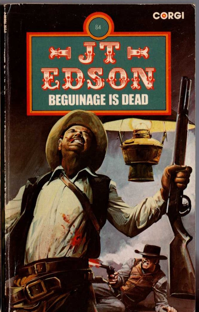 J.T. Edson  BEGUINAGE IS DEAD front book cover image