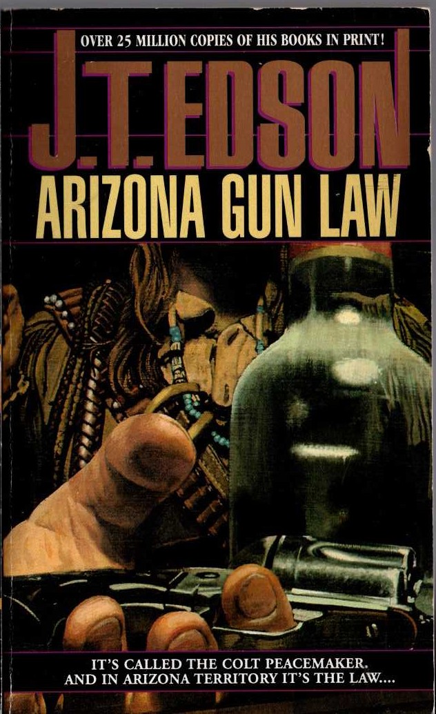 J.T. Edson  ARIZONA GUN LAW front book cover image