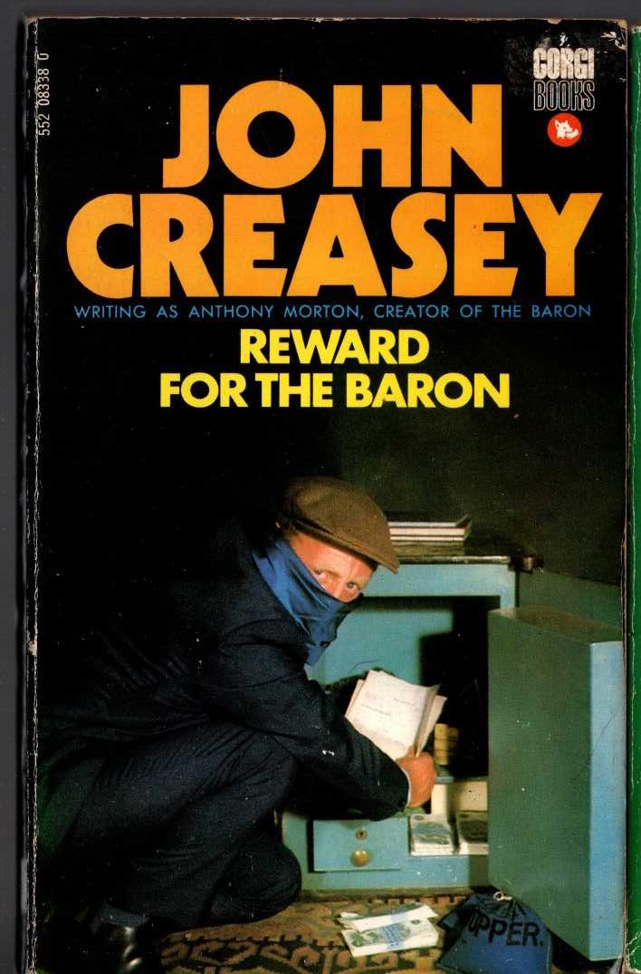 Anthony Morton  REWARD FOR THE BARON front book cover image