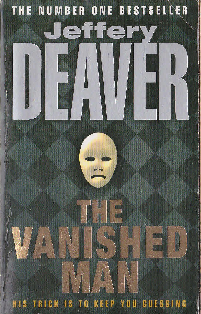 Jeffery Deaver  THE VANISHED MAN front book cover image