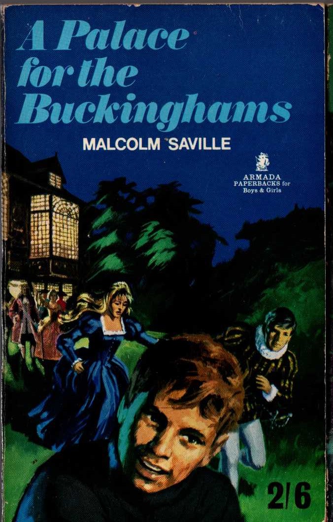 Malcolm Saville  A PALACE FOR THE BUCKINGHAMS front book cover image