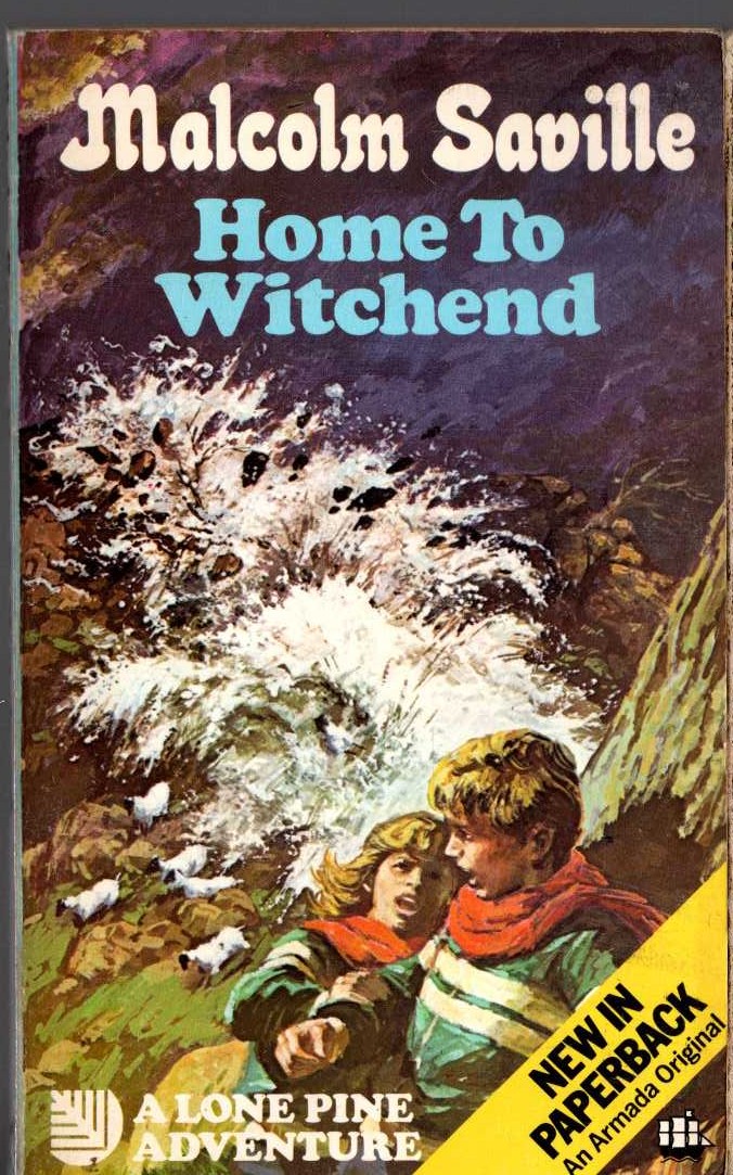 Malcolm Saville  HOME TO WITCHEND front book cover image
