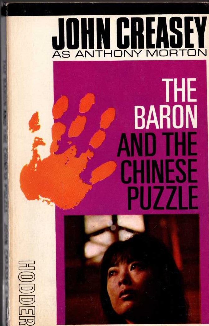 Anthony Morton  THE BARON AND THE CHINESE PUZZLE front book cover image