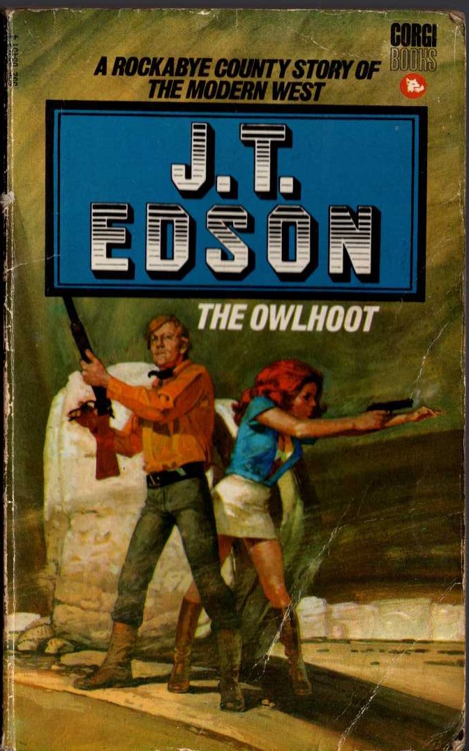 J.T. Edson  THE OWLHOOT front book cover image