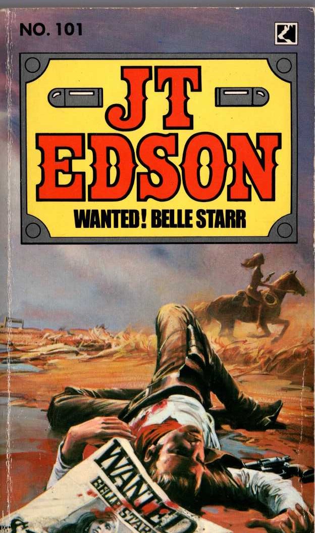 J.T. Edson  WANTED! BELLE STARR front book cover image