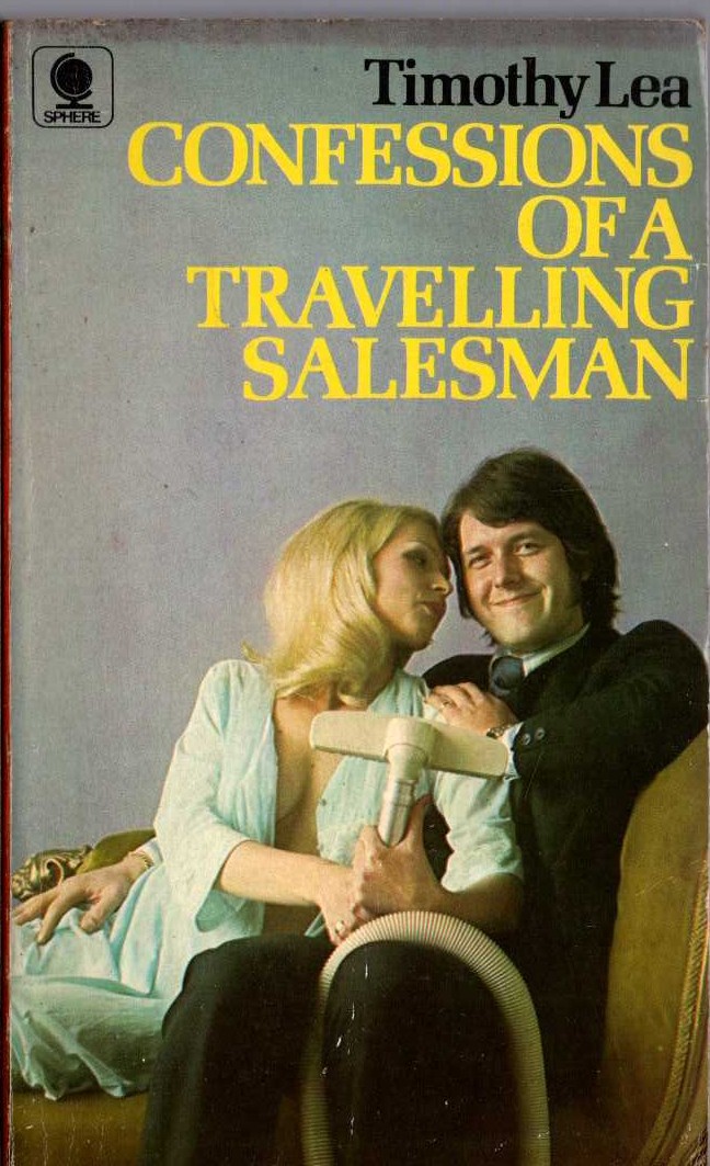 Timothy Lea  CONFESSIONS OF A TRAVELLING SALESMAN front book cover image